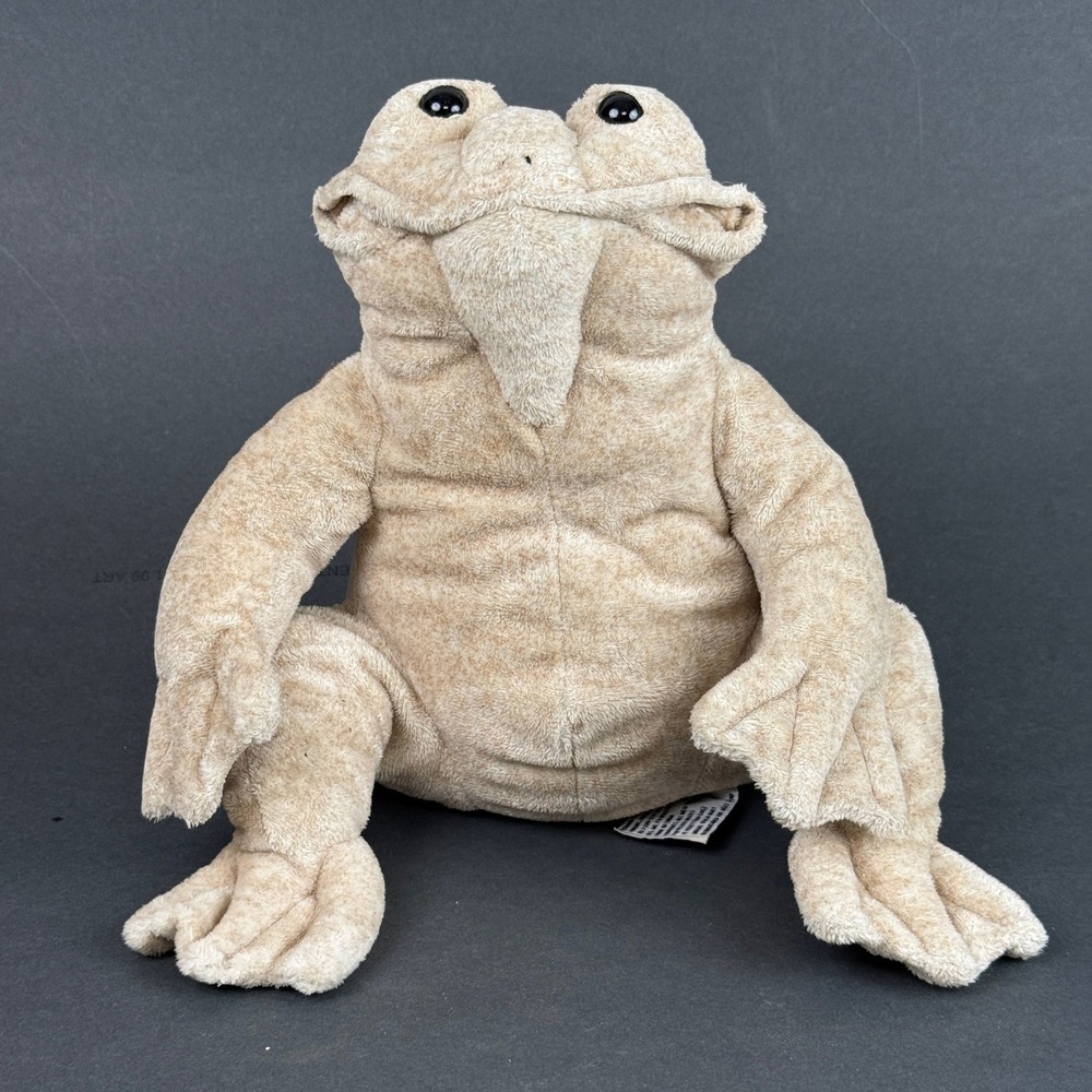 Second Nature Design Cuddy Quarry Critters Frog Plush Toy 10"